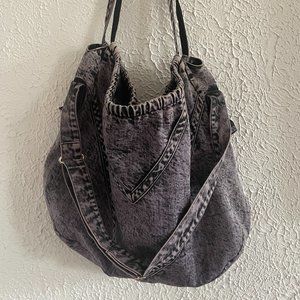 Rachel Comey Lavender Acid Wash Slouchy Tote Bag